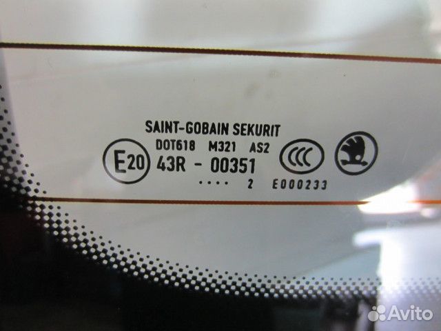 Дверь багажника со стеклом Шкода Фабиа 2