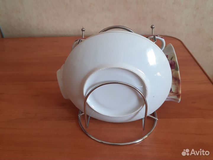 Набор чашек кофейных сервантное хранение