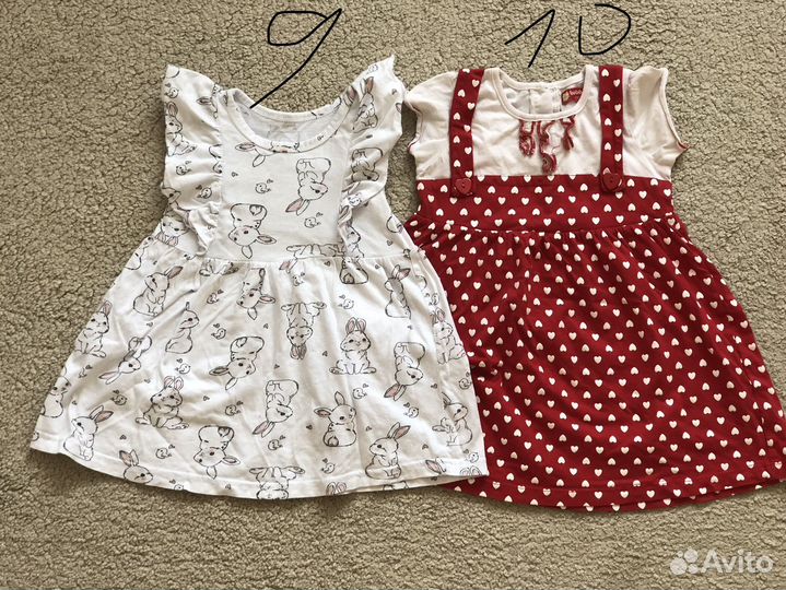 Детские вещи 1,5-2 года