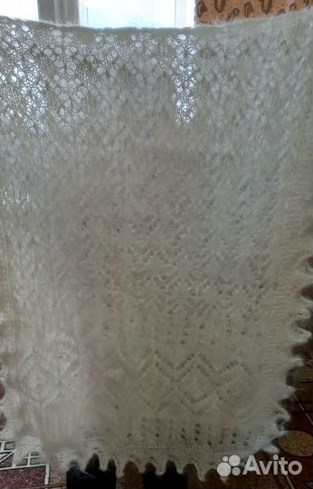 Урюпинский пуховый платок. Новый