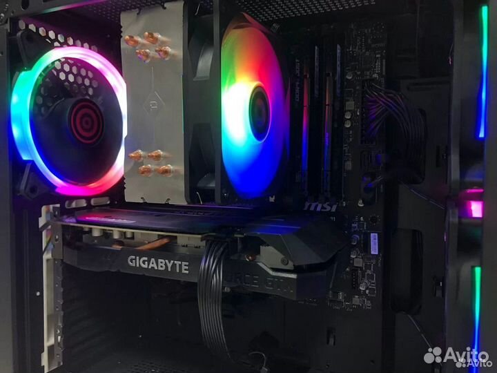 Мощный игровой пк/ Intel core i7 /RX580 8gb /16gb