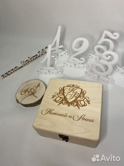 Свадебные аксессуары/Изделия из фанеры и пластика