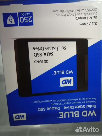 Продам диски ssd новые 240-250gb