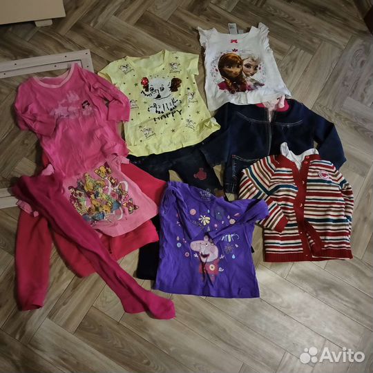 Вещи пакетом на девочку
