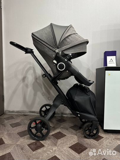 Коляска 4в1 Stokke xplory v6,как новая