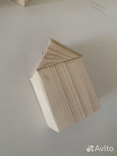 Деревянные домики. Заготовки для творчества