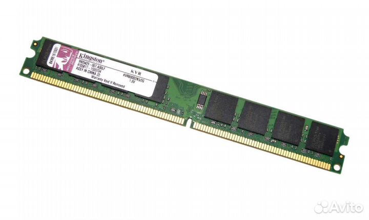 Комплект DDR2 800Мгц 2г+2г kingston