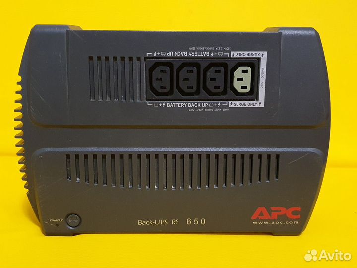 Ибп APC Back-UPS BR650CI-RS