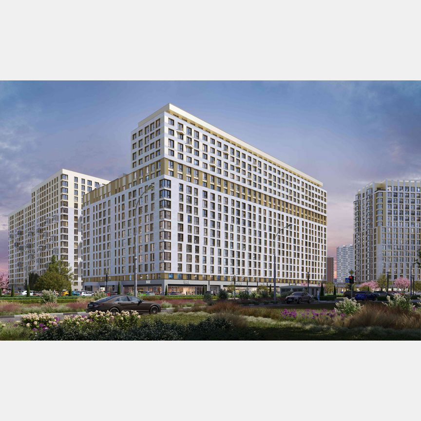 1-к. квартира, 33,8 м², 3/18 эт.