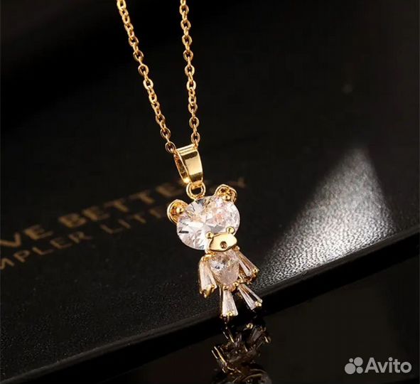 Кулон, украшение Мишка