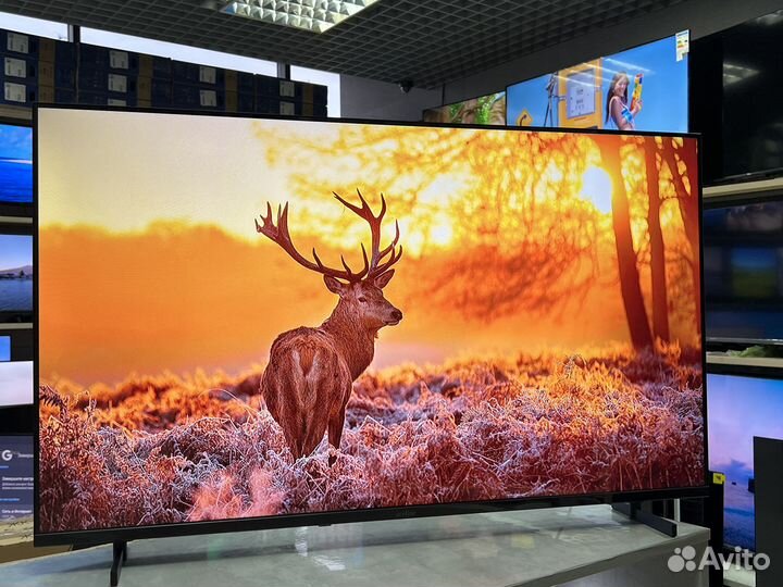 Безрамочный телевизор 43