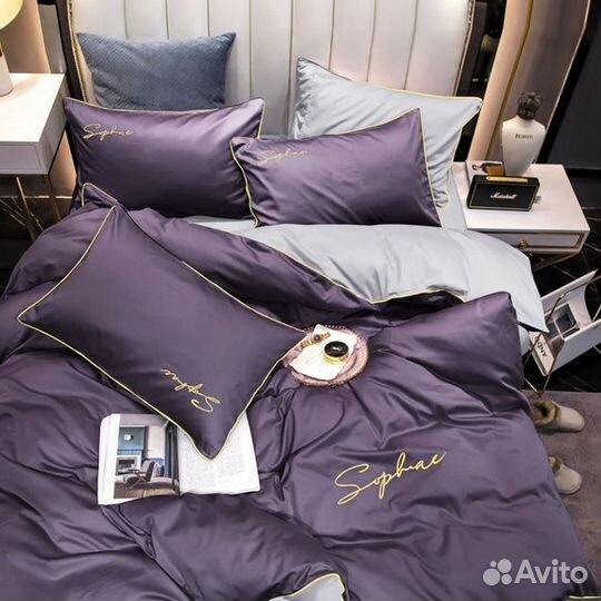 Постельное белье двухспальное на резинке