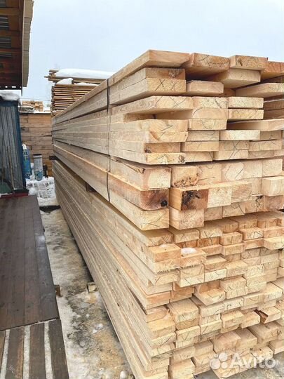 Доска строганная 25х150х6000мм