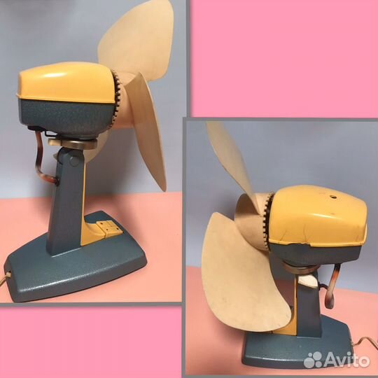 Электроприборы СССР: Вентилятор тип вэ-6 и Фен фп