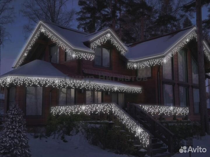 Уличная гирлянда бахрома