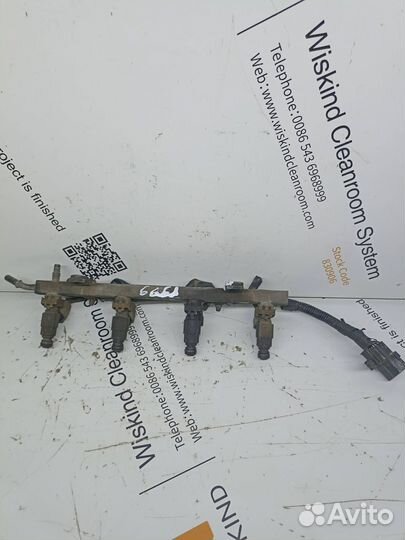 Топливная рампа с форсунками. Киа. Шум 1