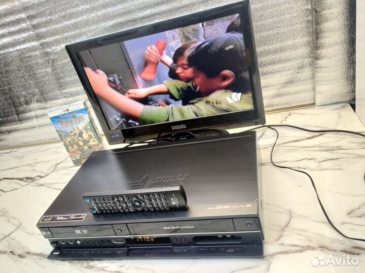 DVD/VCR Recorder LG dvrk898 HDMi 6Head HiFi Stereo