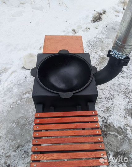 Печь под казан 12 литров