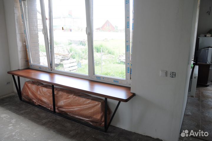 Подоконник-столешница из бука