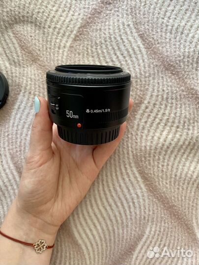 Новый Объектив yongnuo 50mm f1.8