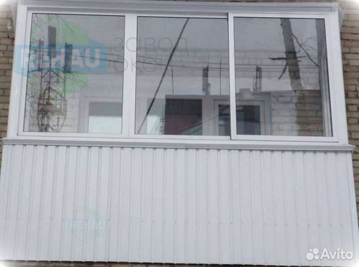 Пластиковое окно с установкой