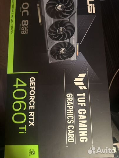 Видеокарта rtx 4060ti