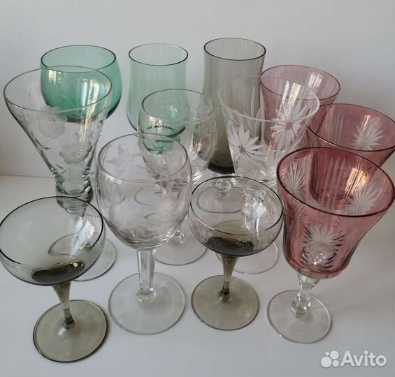 Фужеры, бокалы СССР и др