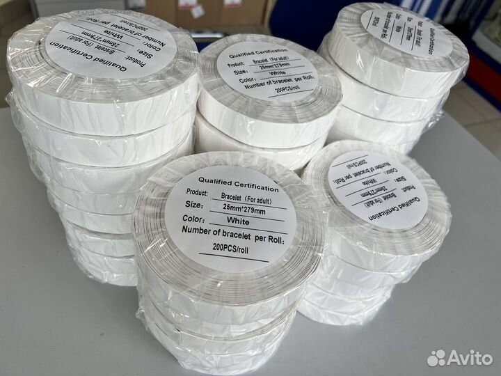 Этикетки-Браслеты медицинские