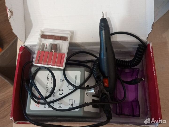 Аппарат для маникюра с фрезами