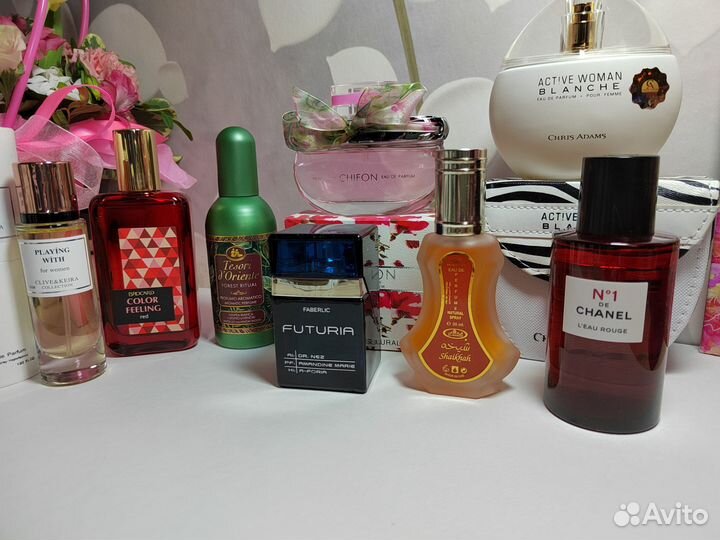 Духи женские avon и других марок