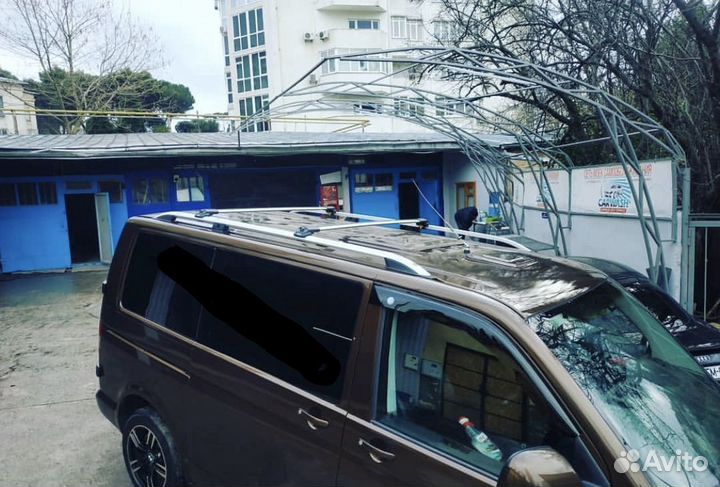 Рейлинги на Volkswagen Multivan (короткая база)