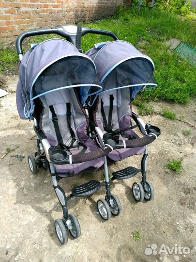Коляска для двойни