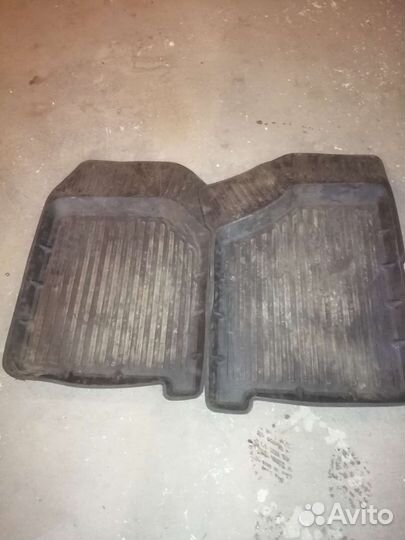 Коврики передние резиновые ваз2110