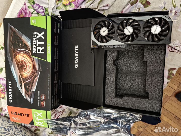 Rtx3060ti gddr6x, на гарантии