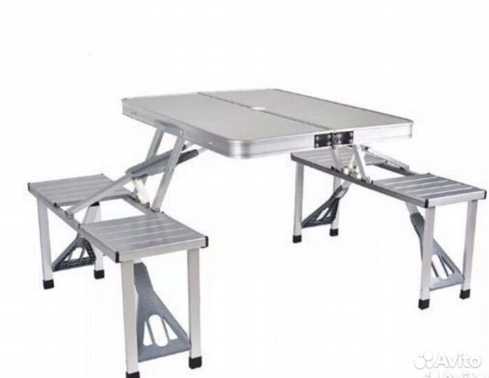 Стол со стулями раскладной для кемпинга