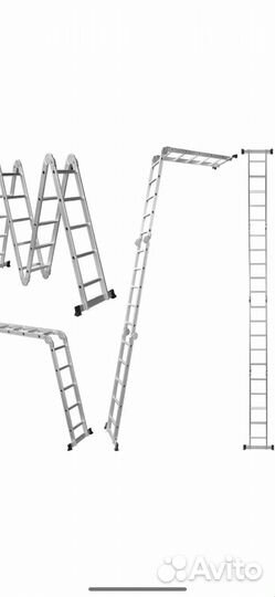 Лестница алюминиевая стремянка в аренду