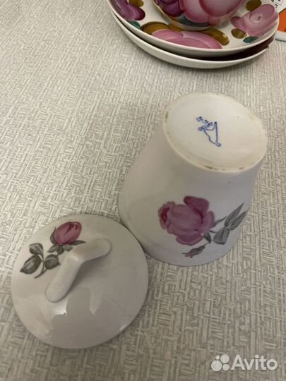 Сахарница соусник Дулево