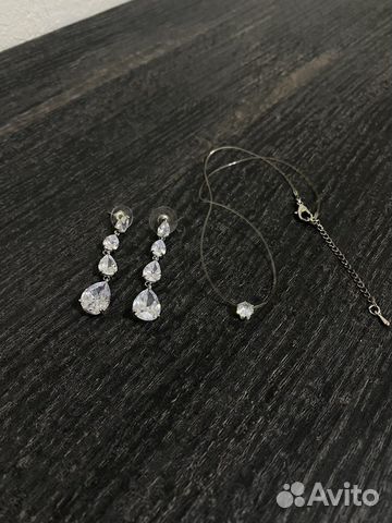 Серьги, колье, диадема