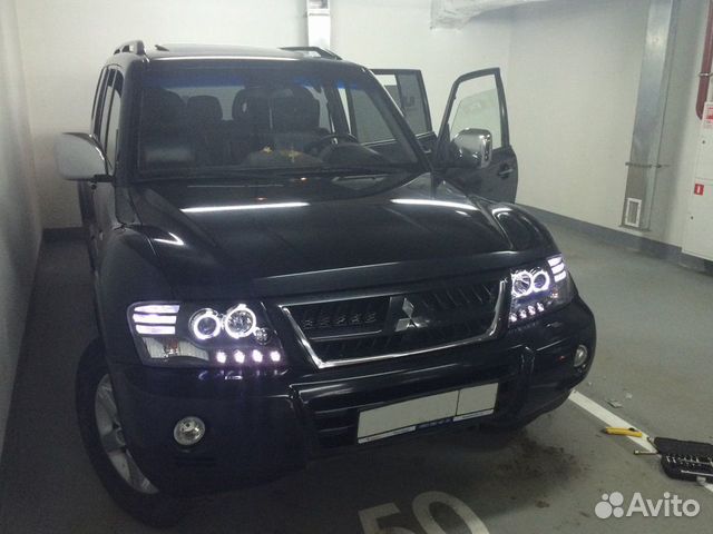 Mitsubishi pajero тюнинг фар