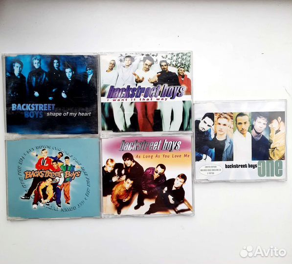 Backstreet Boys 5 фирменных CD