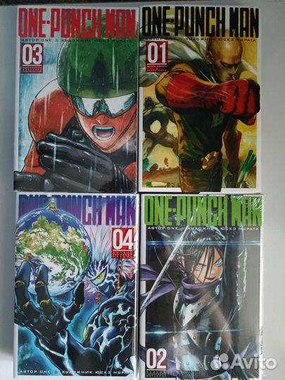 One Punch Man 1-4