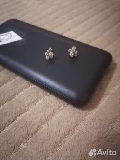Серьги серебро