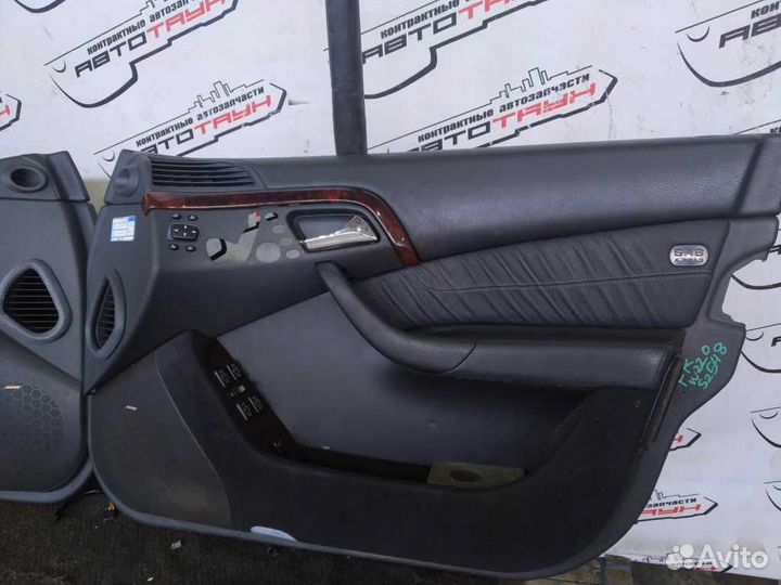 Обшивка двери mercedes S-class W220 передняя задня