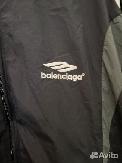 В наличии - Balenciaga 3b sport зип худи ветровка