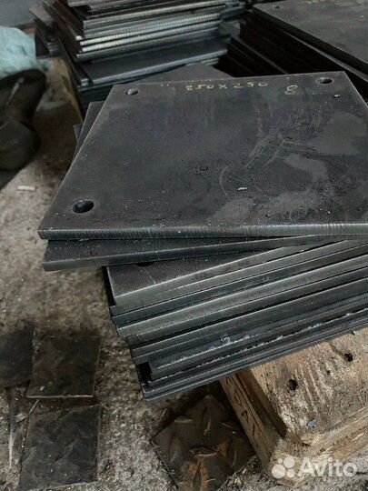 Закладная пластина 200х200х5