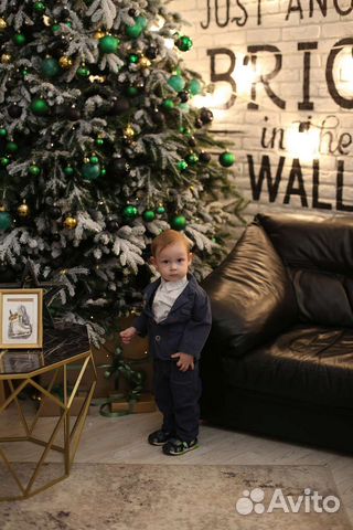 Костюм с рубашкой на 1 годик мальчику 74/80 рост