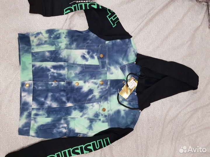 Джинсовая куртка подростковая