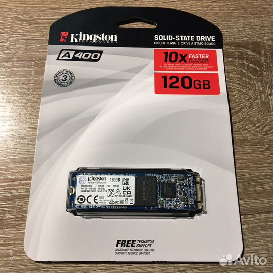 SSD M.2 SATA 120 гб