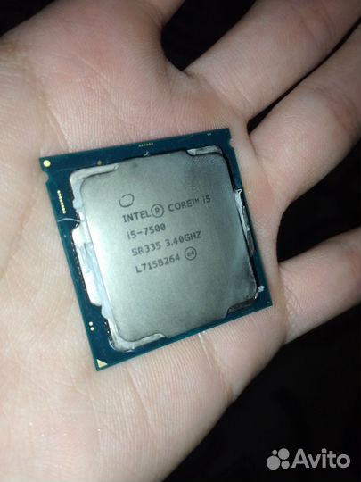 Процессор intel core i5-7500