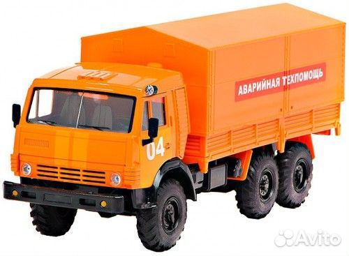 Фургон камаз Аварийная техпомощь (KAMAZ-02) 1:43
